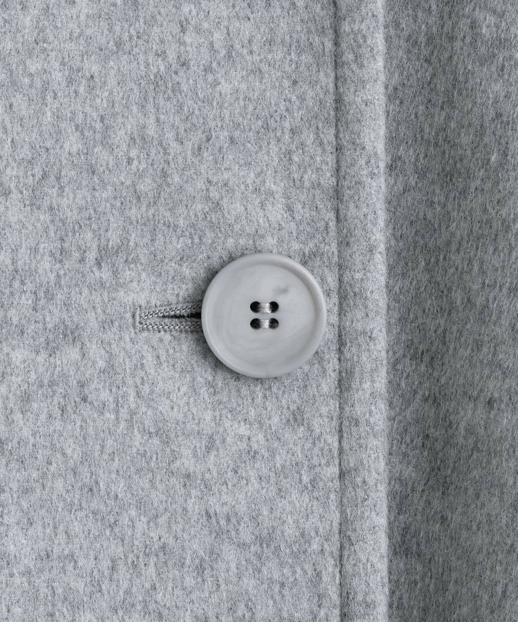 【軽やか/ゆったり】ウール混ショートトレンチコート10