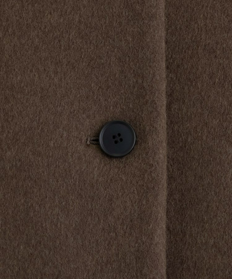 【日本製/ミドル丈】スタンドカラーミドルコート22