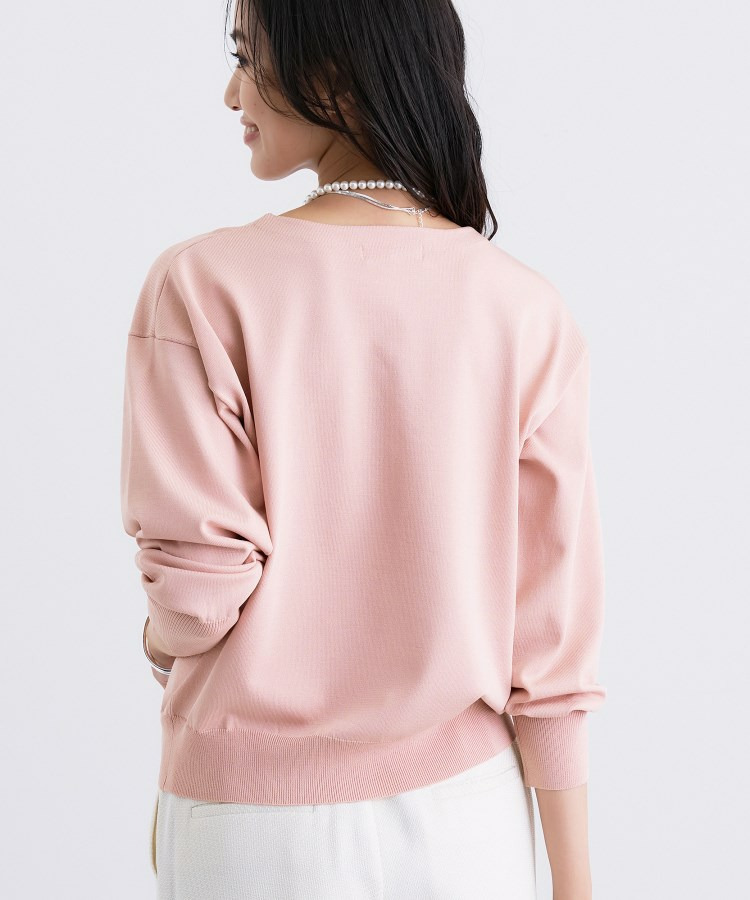 ボートネック ストレッチニット11