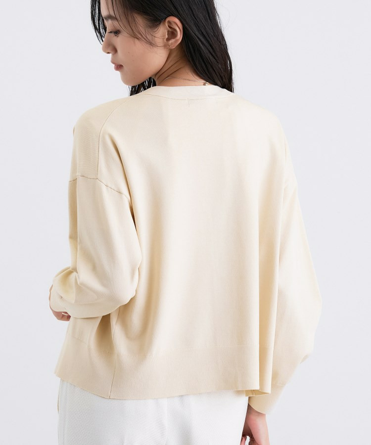 Vネック ストレッチカーディガン12