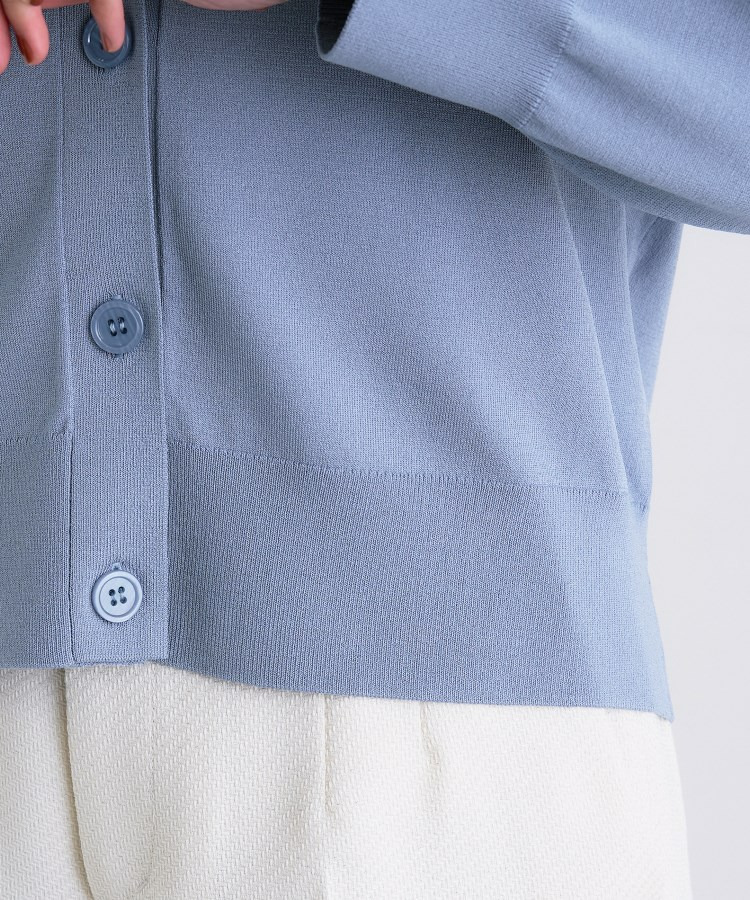 Vネック ストレッチカーディガン24