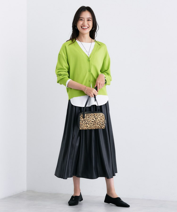 Vネック ストレッチカーディガン9