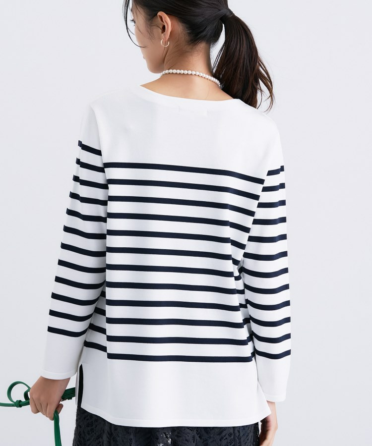 ロングライン ストレッチニット16