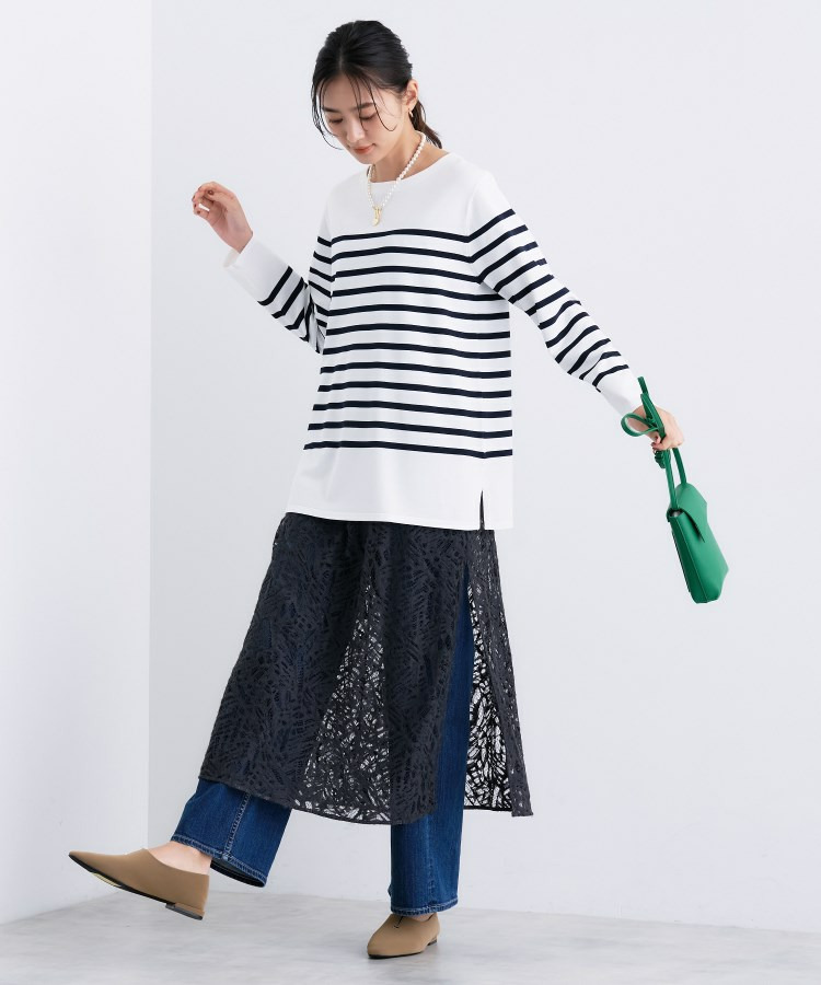 ロングライン ストレッチニット17