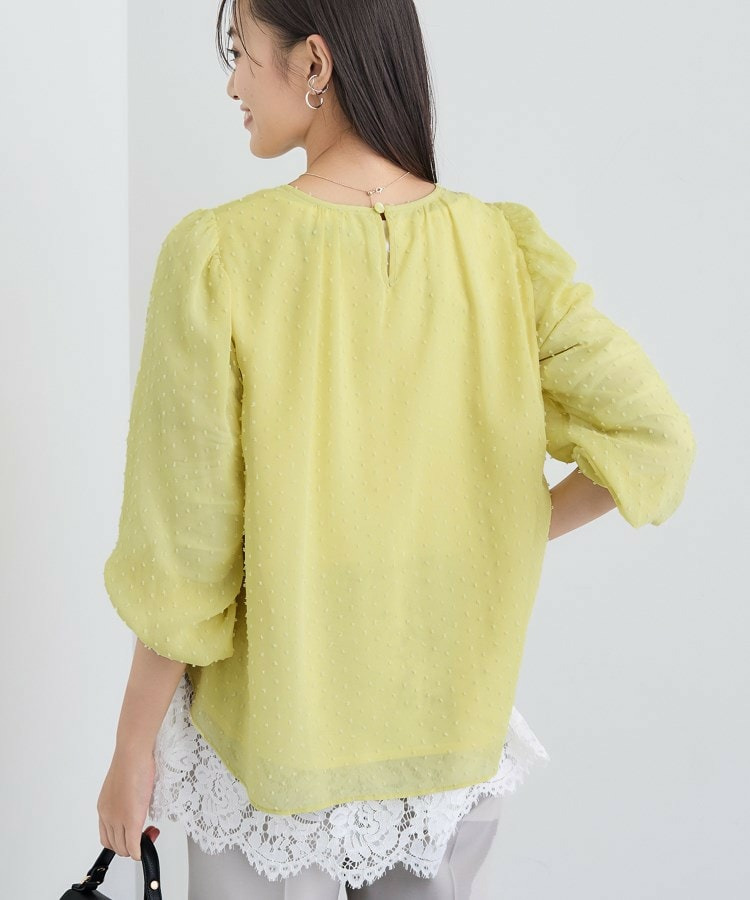 【袖コンシャス】シアードットブラウス16