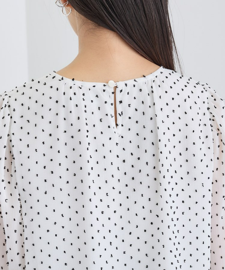 【袖コンシャス】シアードットブラウス22