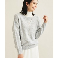◆【大人ラメ】パフスリーブ ヘアリーニット