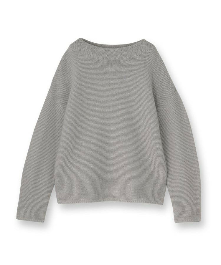 【洗える/大人ラメ】カラーMIXボトルネックニット2