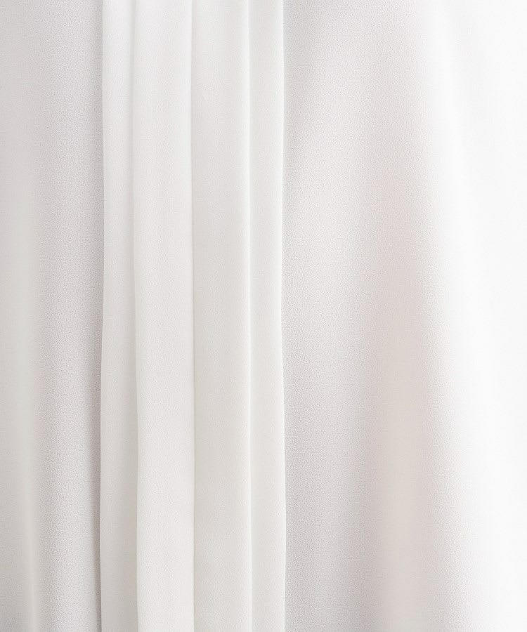 【セレモニー/洗える/透けにくい】ジオメ柄プリントブラウス6