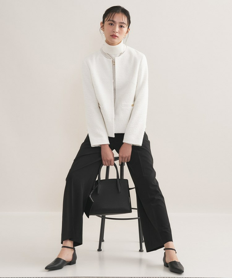 【セレモニー/洗える】ミックスツイードライトジャケット17