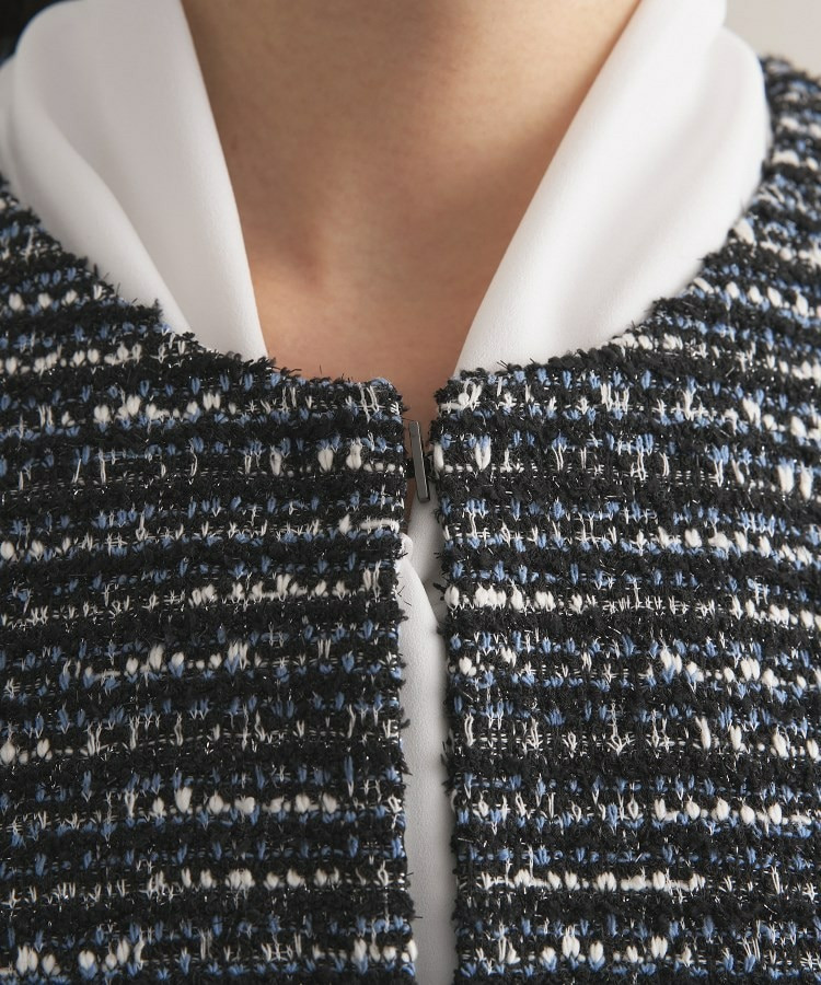 【セレモニー/洗える】ミックスツイードライトジャケット23