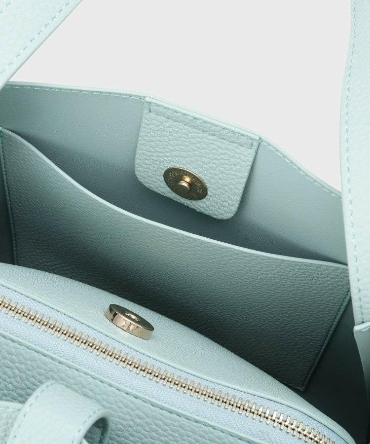 【合皮/ミドルサイズ】春カラーフォルムバッグ22