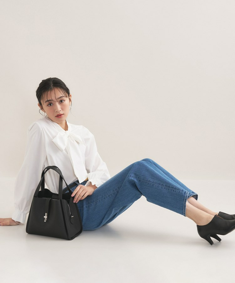 【合皮/ミドルサイズ】春カラーフォルムバッグ3