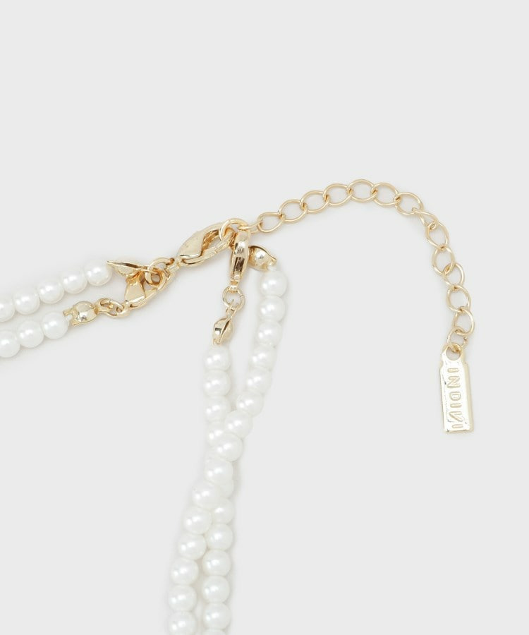 【マルチWAY/セレモニー】2連シンプルパール調ネックレス4