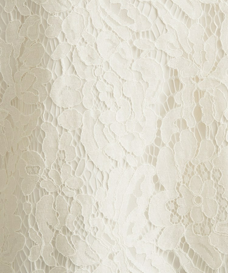 【洗える/セレモニー】フラワーレースブラウス6