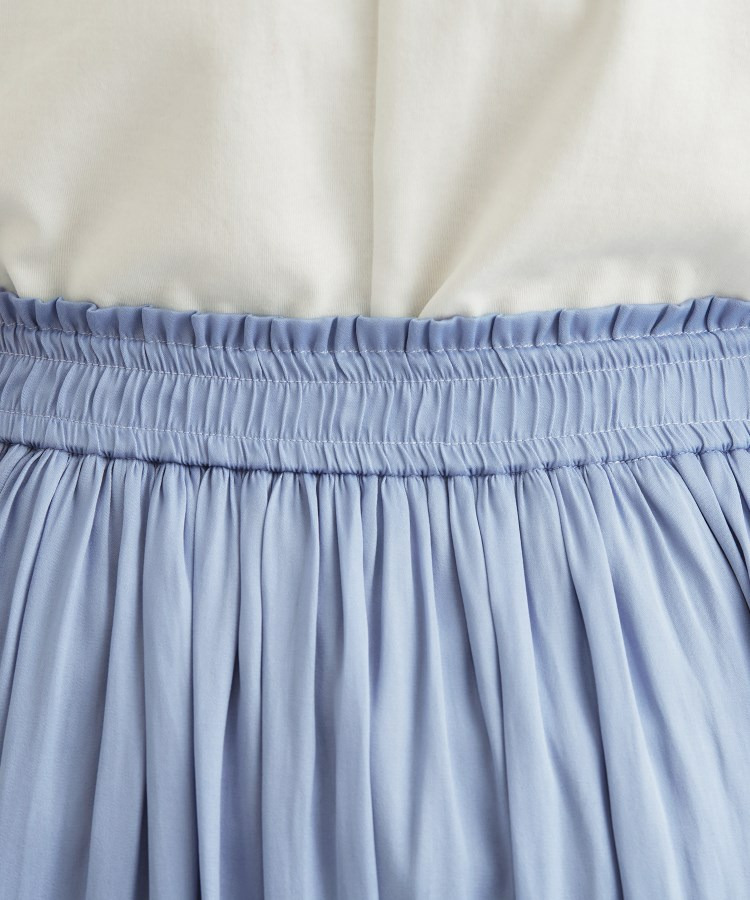【洗える/丈調整可能】ギャザーフレアスカート19