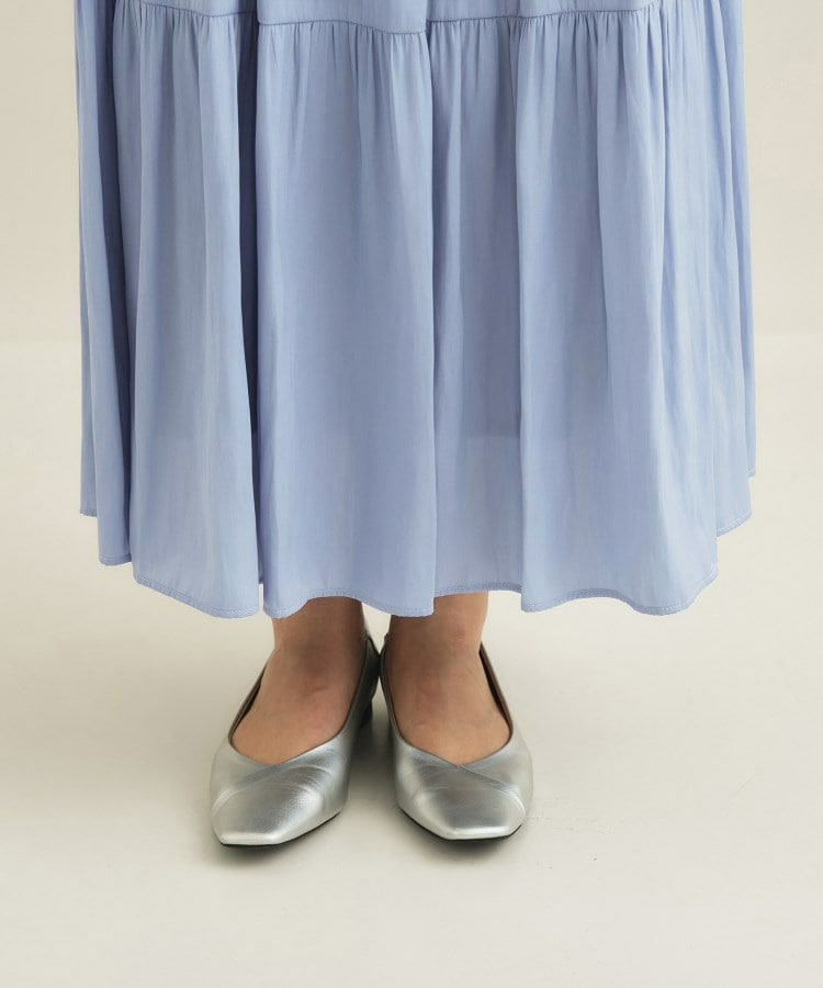 【洗える/丈調整可能】ギャザーフレアスカート20