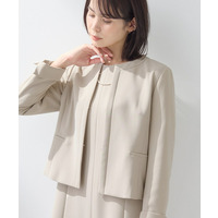 【上品光沢／セレモニー／SETUP可能】切り替えデザインジャケット