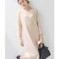 【軽量／SETUP可能】ストレッチツイードAラインワンピース