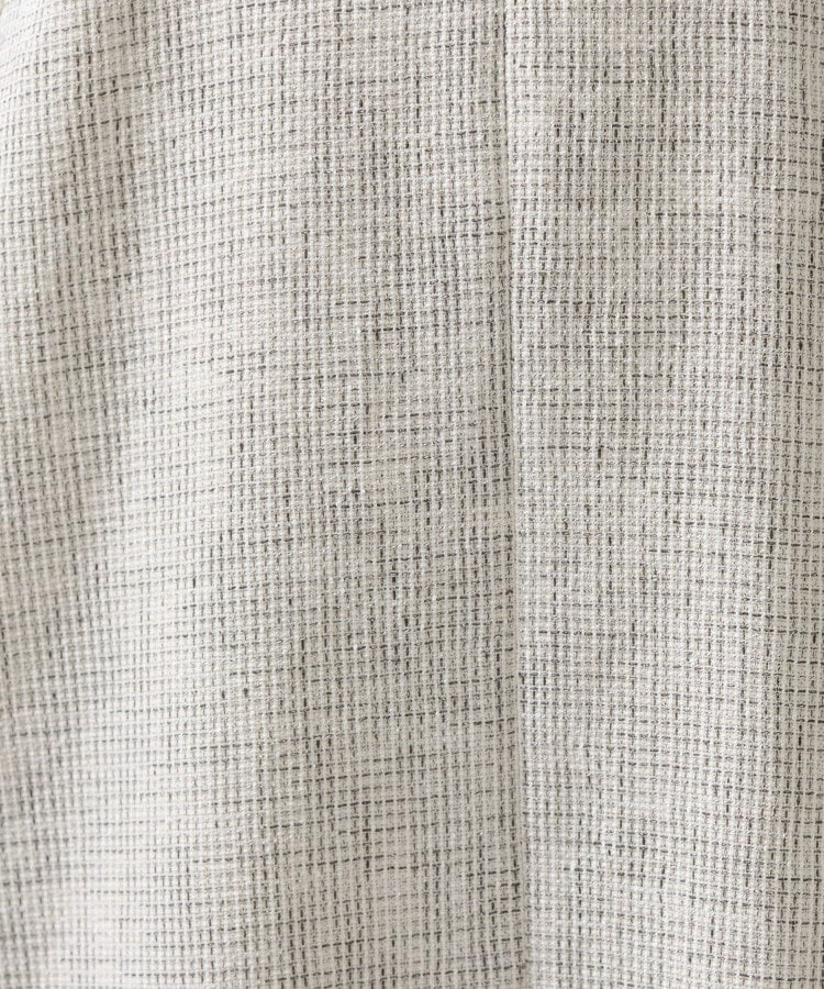 【軽量/セレモニー/SETUP可能】ストレッチツイードAラインワンピース6