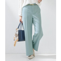 【新作褒められパンツ】快温ワイドパンツ