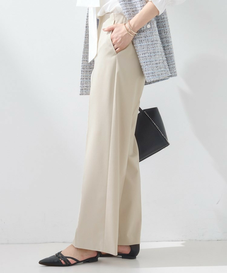 【新作褒められパンツ】快温ワイドパンツ11