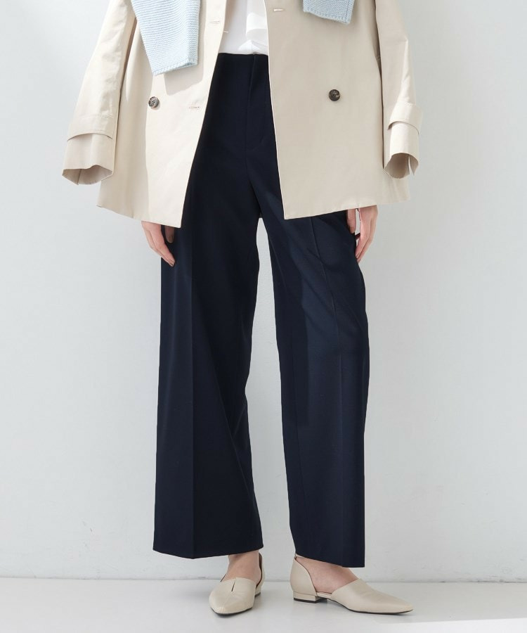 【新作褒められパンツ】快温ワイドパンツ15