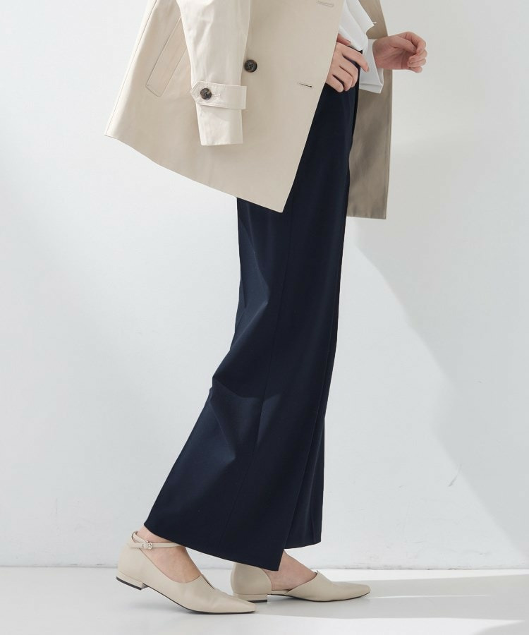 【新作褒められパンツ】快温ワイドパンツ16