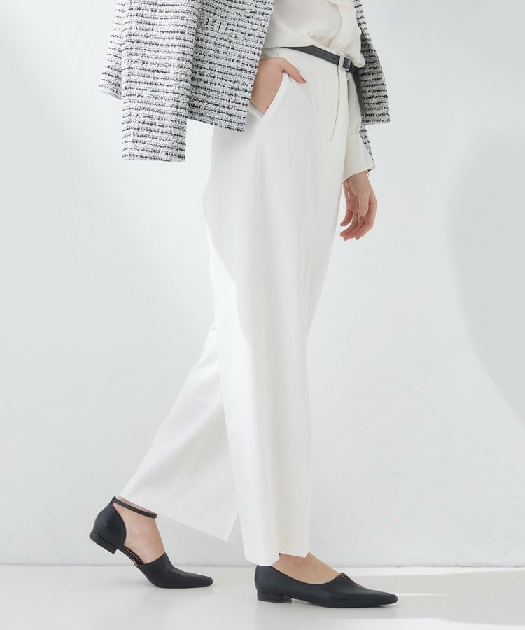 【新作褒められパンツ】快温ワイドパンツ3