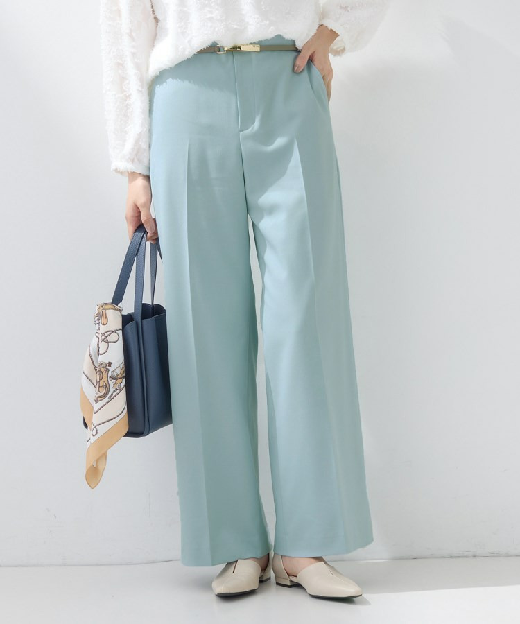 【新作褒められパンツ】快温ワイドパンツ7