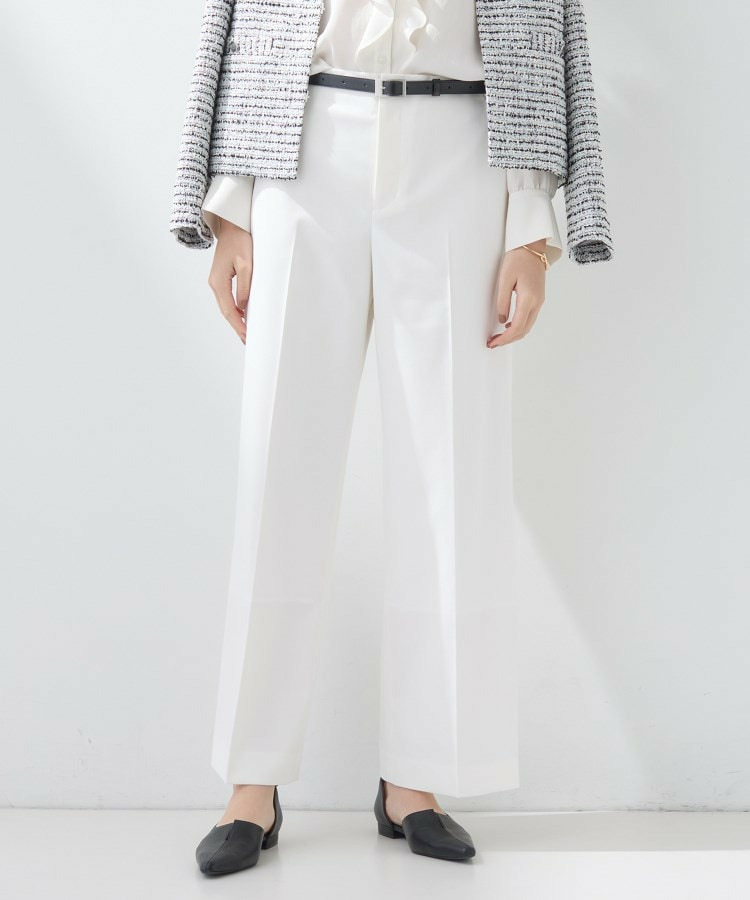 【新作褒められパンツ】快温ワイドパンツ1