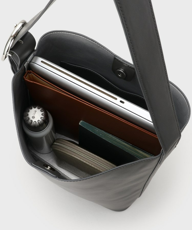 【A4収納可能/合皮】配色デザインワンショルダーバッグ17