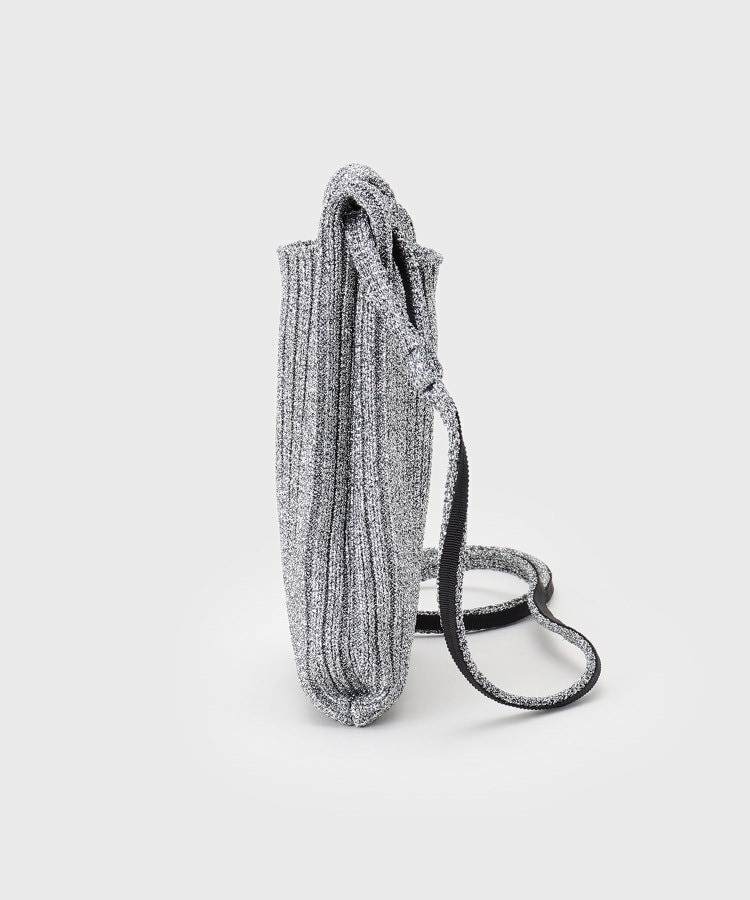 【大人ラメ/スマホ入れ】ニット素材ミニポシェット7