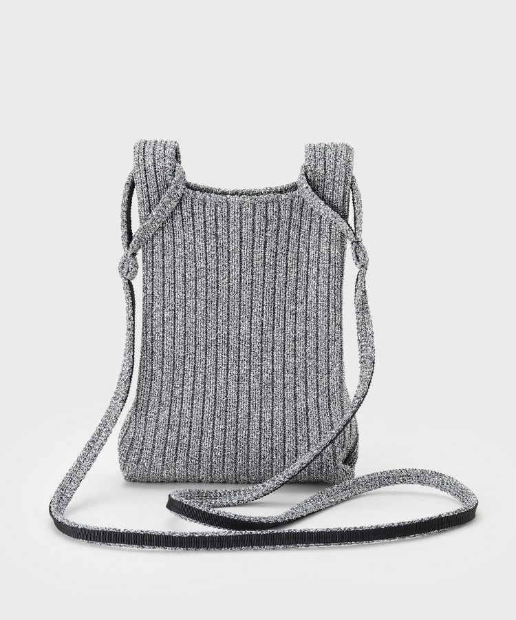 【大人ラメ/スマホ入れ】ニット素材ミニポシェット8