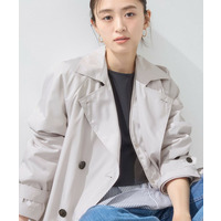 【撥水／UVケア／2WAY】超軽量ライナー付ライトトレンチコート