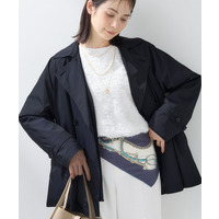 【撥水／UVケア／2WAY】超軽量ライナー付ライトトレンチコート