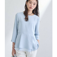 【洗える／UVケア／SETUP可】着る日傘ペプラムブラウス