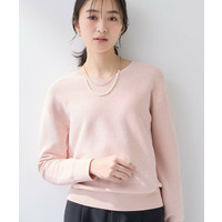 【洗える／軽量】きらめきVネックニット