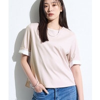 【抗菌防臭／消臭】上品光沢コットンTシャツ