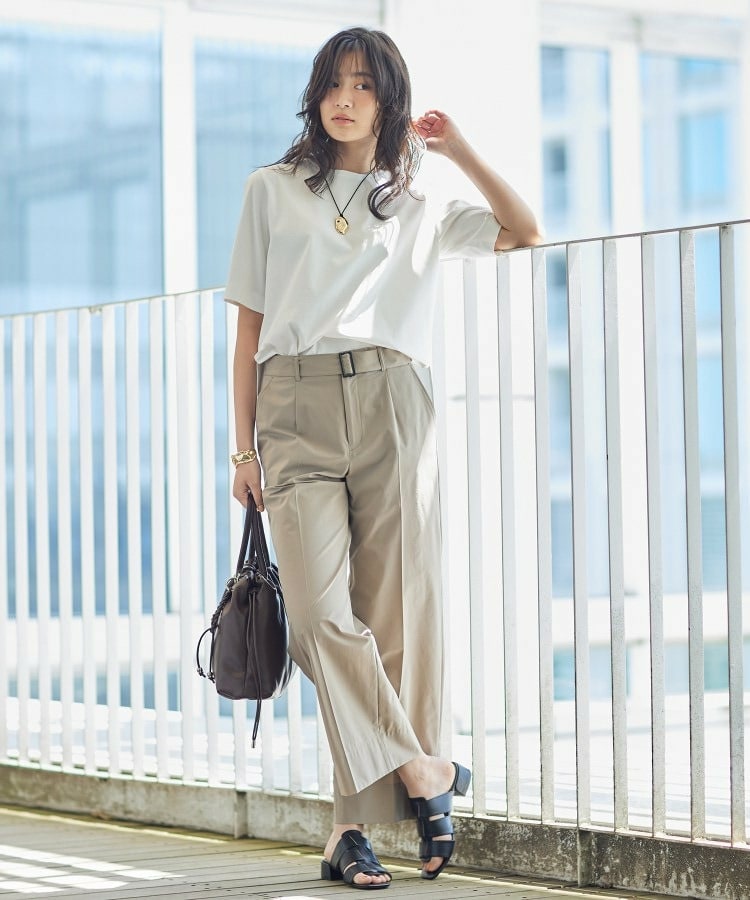 【抗菌防臭/消臭】上品光沢コットンTシャツ20