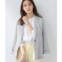 【洗える／UVケア／麻調】シングルジャケット