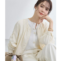 【洗える／大人シアー】エアリー バルーンブルゾン