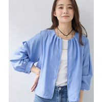 【洗える／大人シアー】エアリー バルーンブルゾン