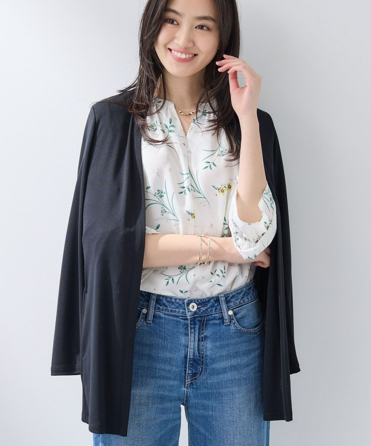 【UVケア】着流しミドル丈カーディガンジャージ11