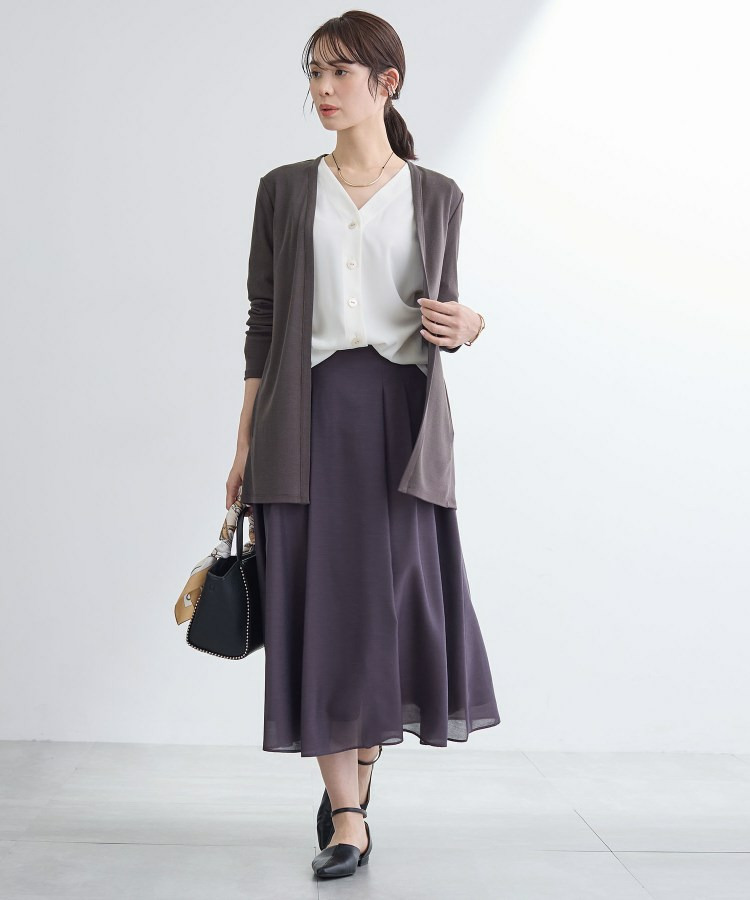 【UVケア】着流しミドル丈カーディガンジャージ17