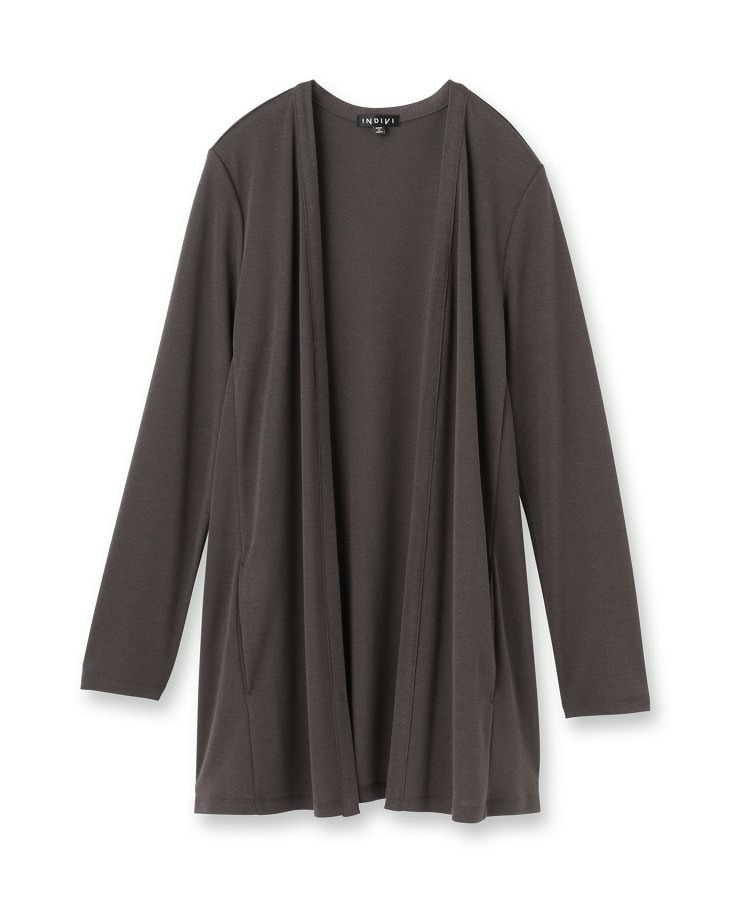 【UVケア】着流しミドル丈カーディガンジャージ2