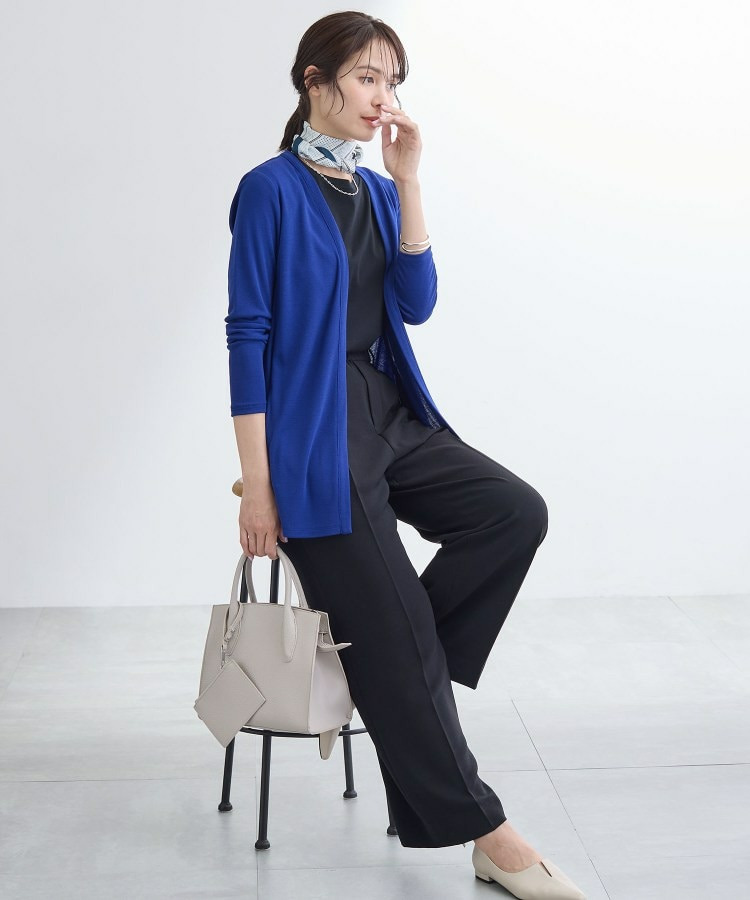 【UVケア】着流しミドル丈カーディガンジャージ21