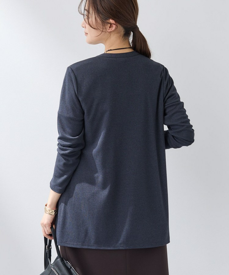 【UVケア】着流しミドル丈カーディガンジャージ25