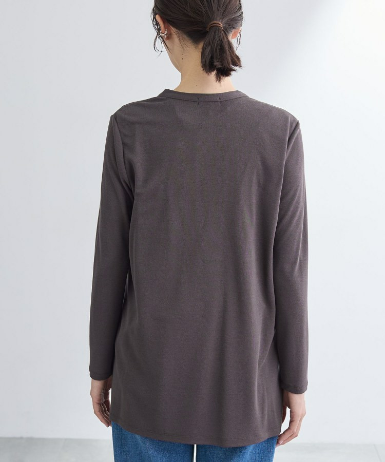 【UVケア】着流しミドル丈カーディガンジャージ29