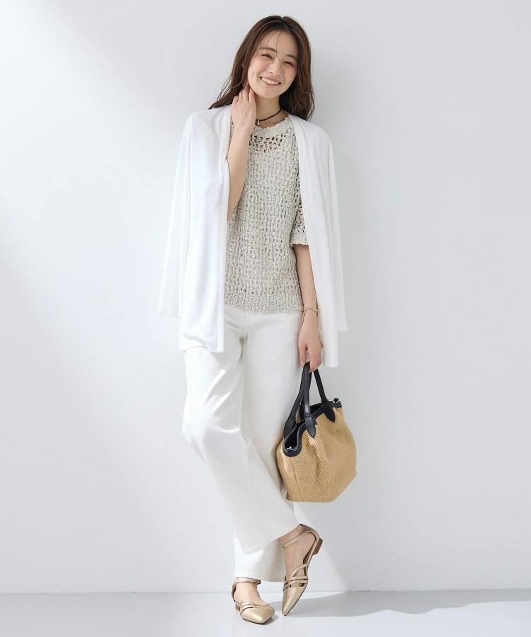 【UVケア】着流しミドル丈カーディガンジャージ5